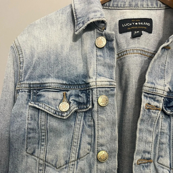 Lucky Brand Tomboy Trucker Denim Jacket - Picture 6 of 10